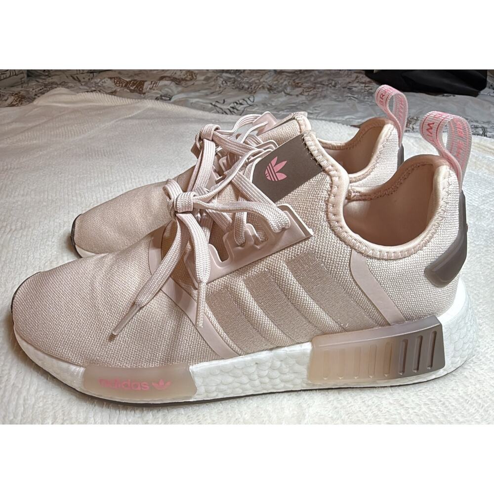 adidas NMD_R1 Wonder Quartz Earth Strata Women's 9.5 HQ4279 Pink New No Box